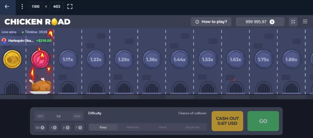 Chicken Road gameplay